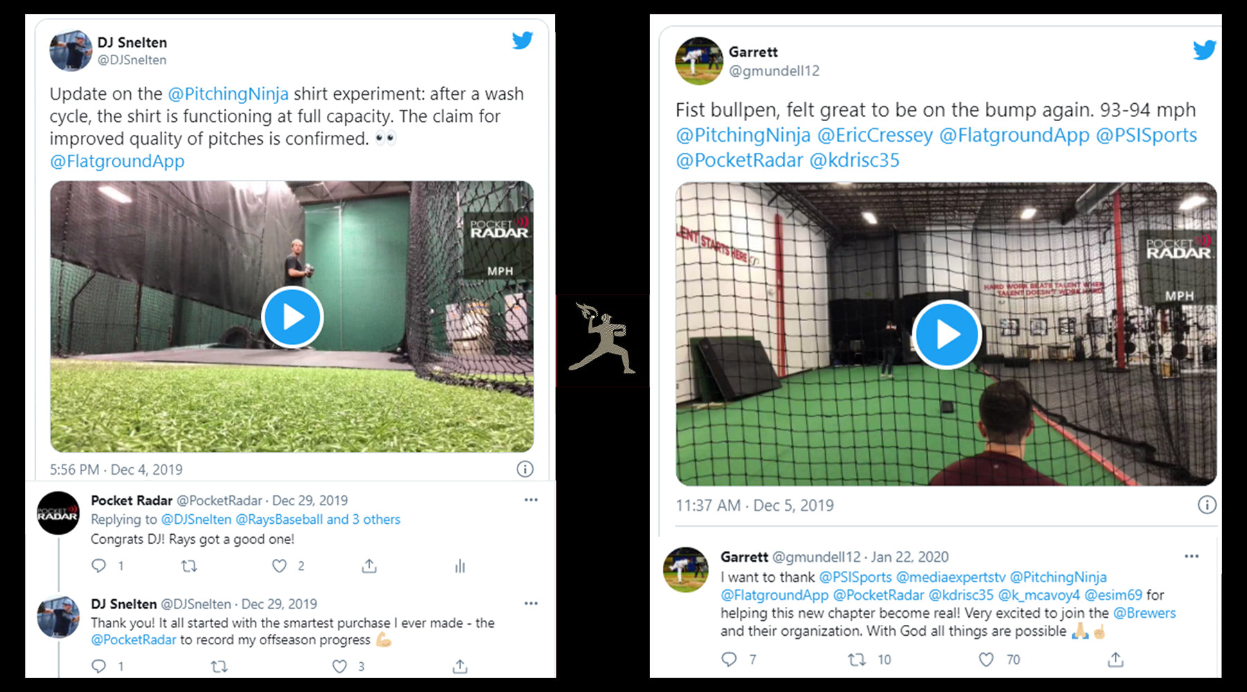 Signing Pro Contracts, with Pocket Radar and "FlatGround"
