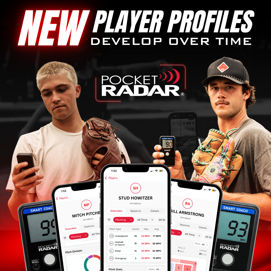 Introducing: Player Profiles in the Pocket Radar Sports App