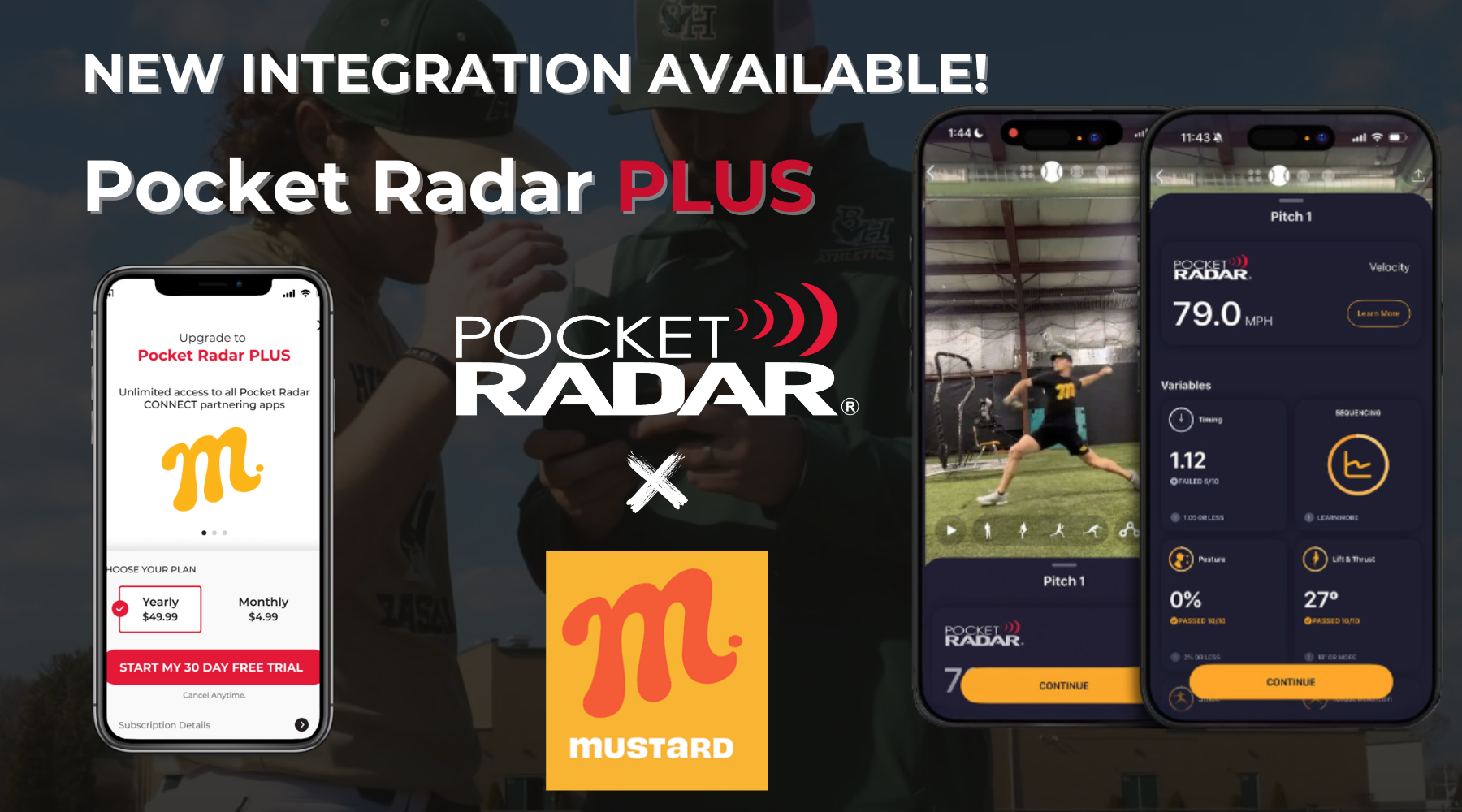 Pocket Radar x Mustard: Biomechanics Meets Real-time Velocity Data