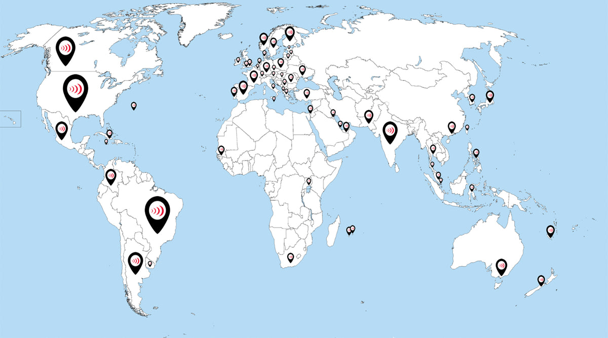 Pocket Radar Products Leave a Footprint Across the World