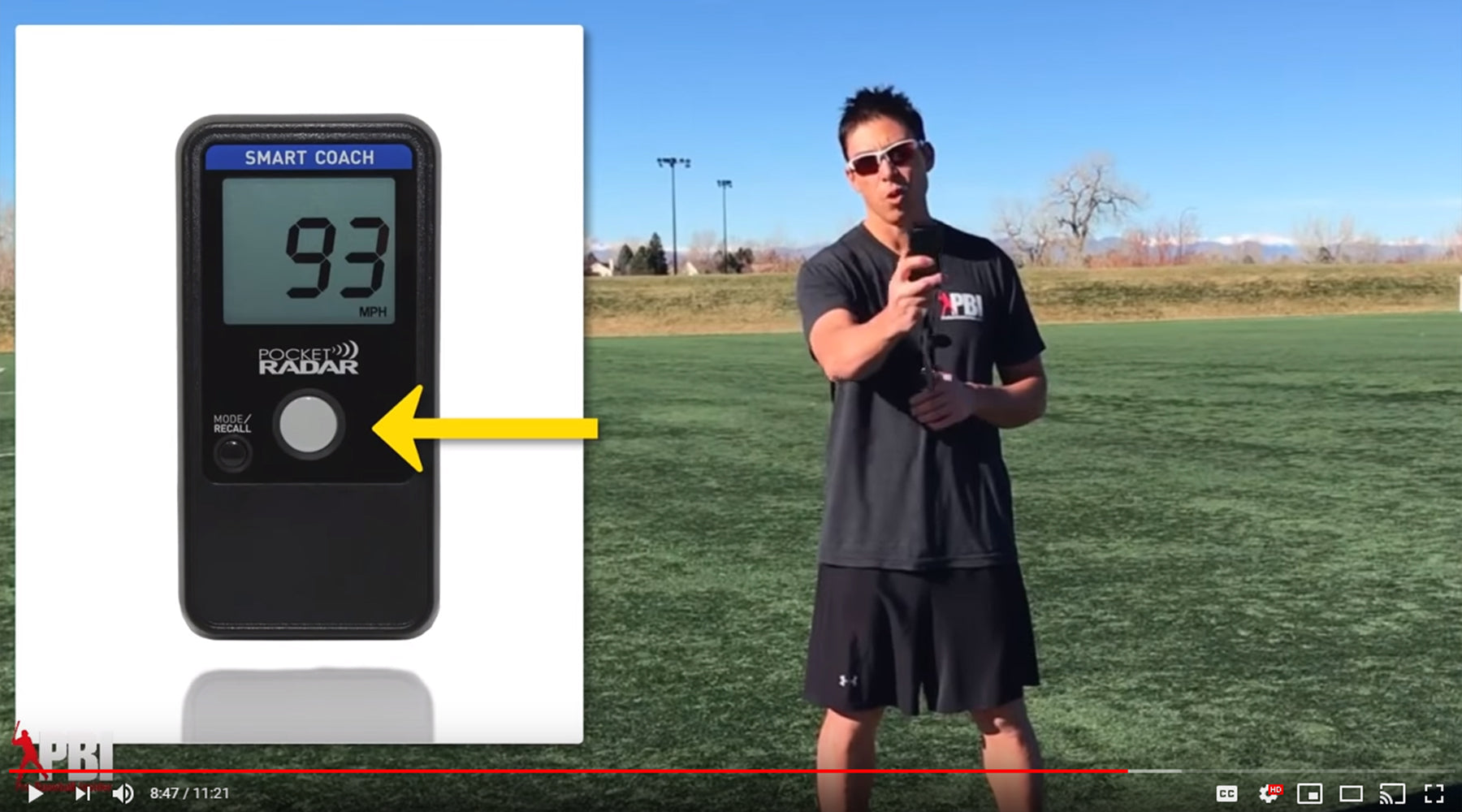 Pro Baseball Insider Reviews the Smart Coach Radar (Video)