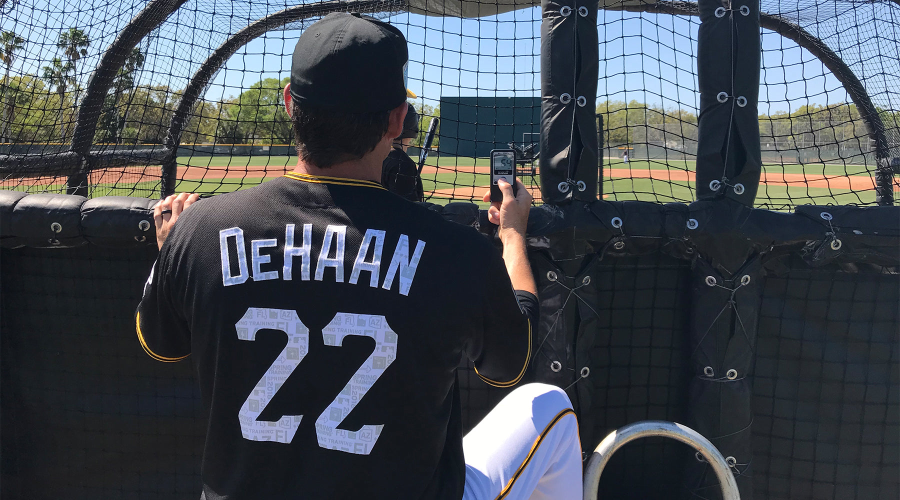 Pocket Radar makes 2018 Spring Training appearance in Bradenton, FL