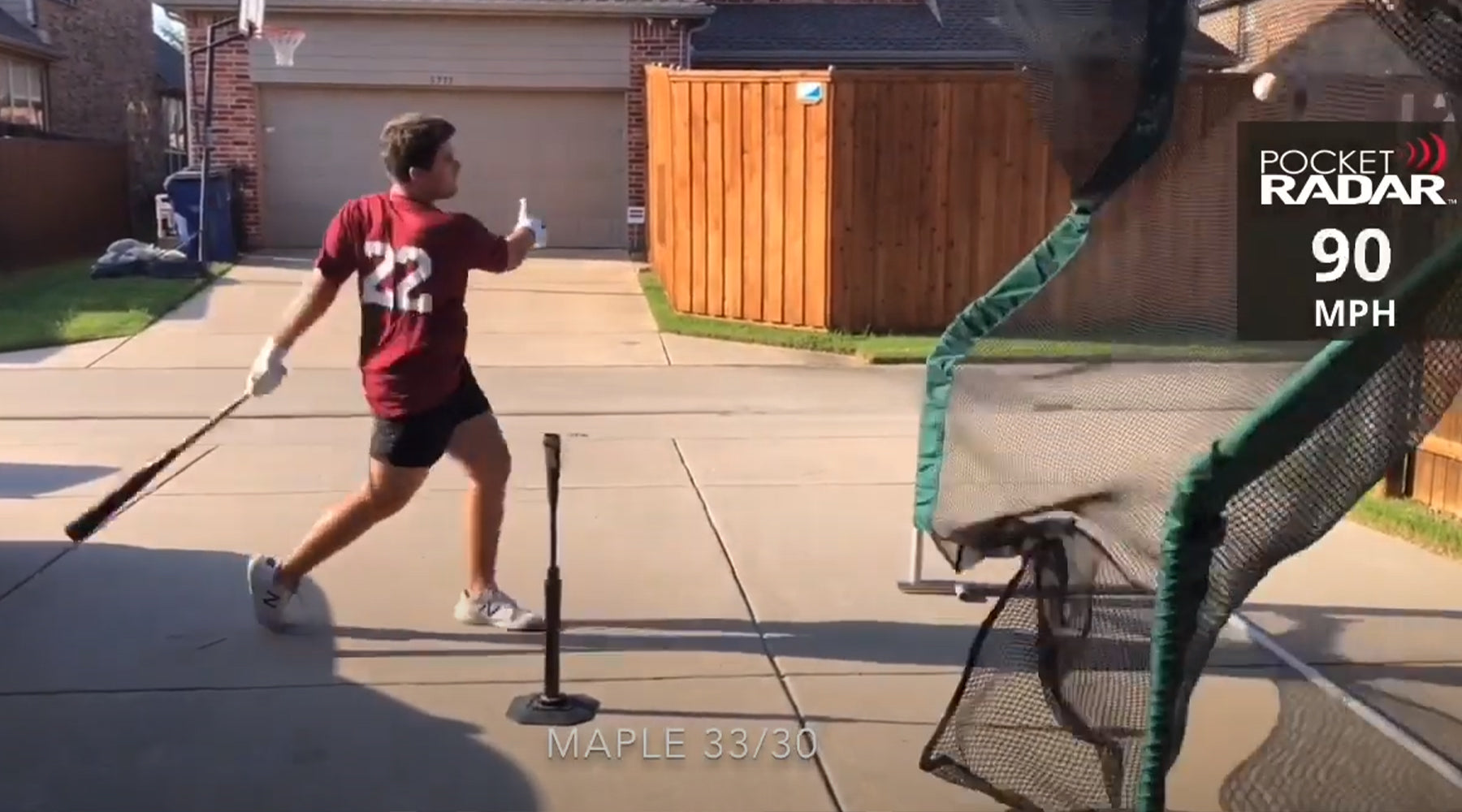 Quarantine progress: 83 - 90 MPH Exit Velo, with Levi Allison