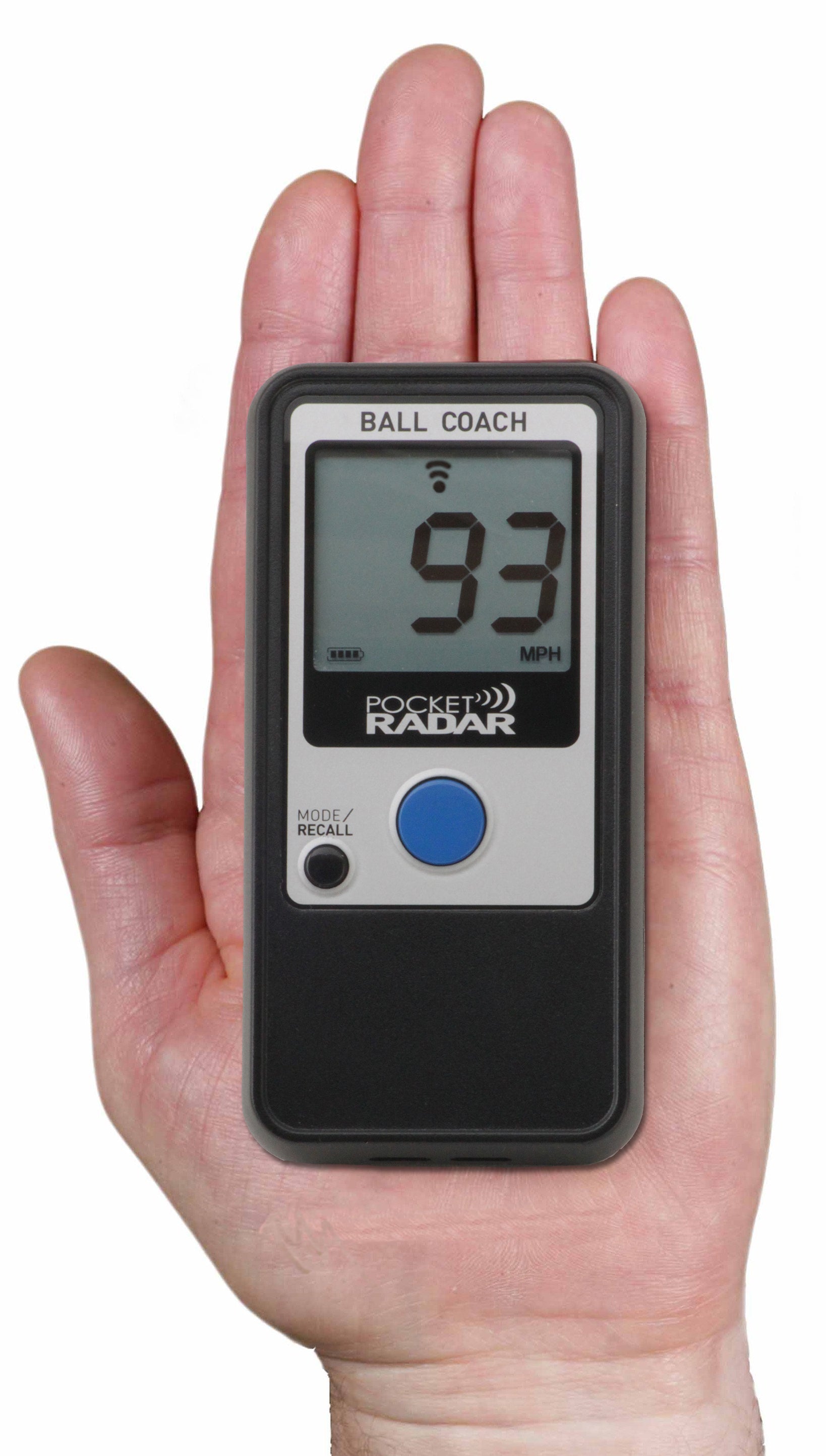 Ball Coach Radar™ (Model PR1000-BC) – Pocket Radar Inc.