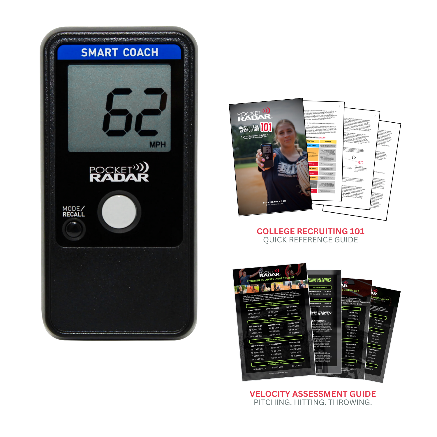 Pocket Radar Smart Coach ポケットレーダースマートコーチ Pocket Radar - Smart Coach Radar™ (Model SR1100) - Pocket