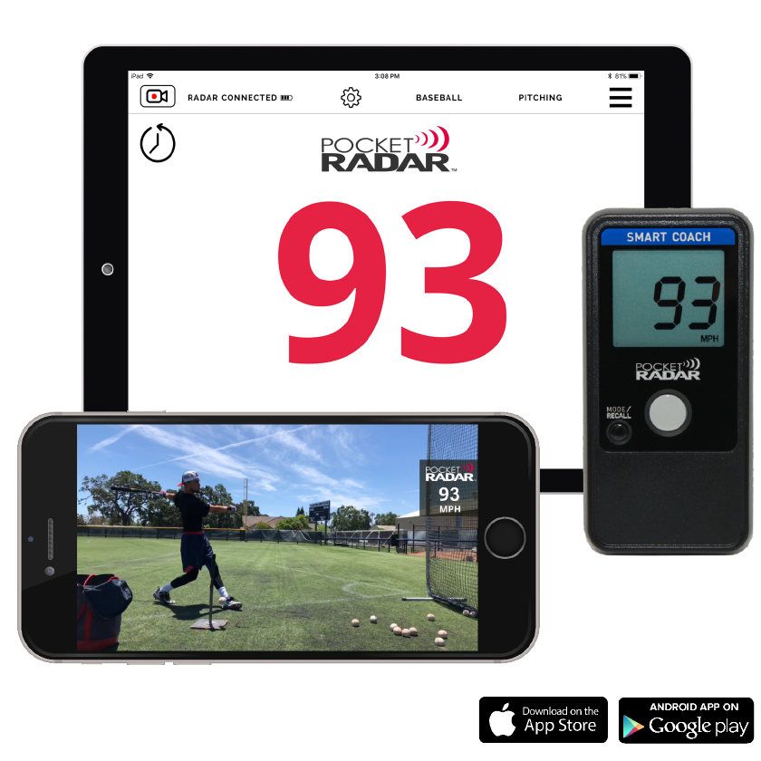 Smart Coach Radar with Companion App - Pocket Radar Inc.